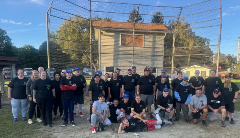 County Special Olympians take on Jamestown police officers